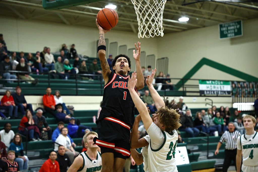 Mendon boys beat Colon 85-77 in OT